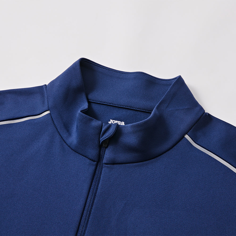 男裝反絨半拉鏈訓練長袖