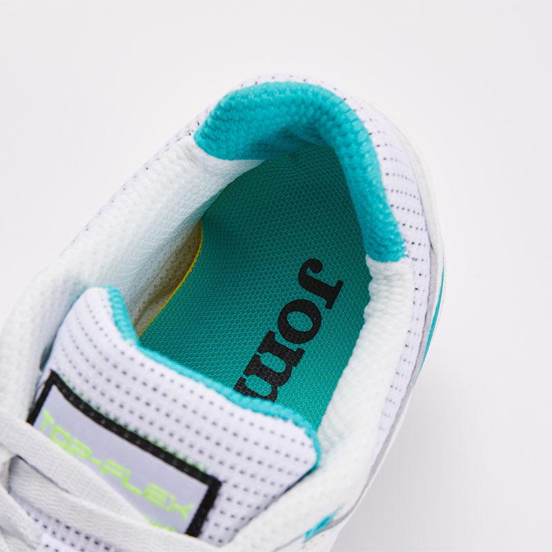 五人足球鞋 TOP FLEX REBOUND (石地/室内)【白/藍色】