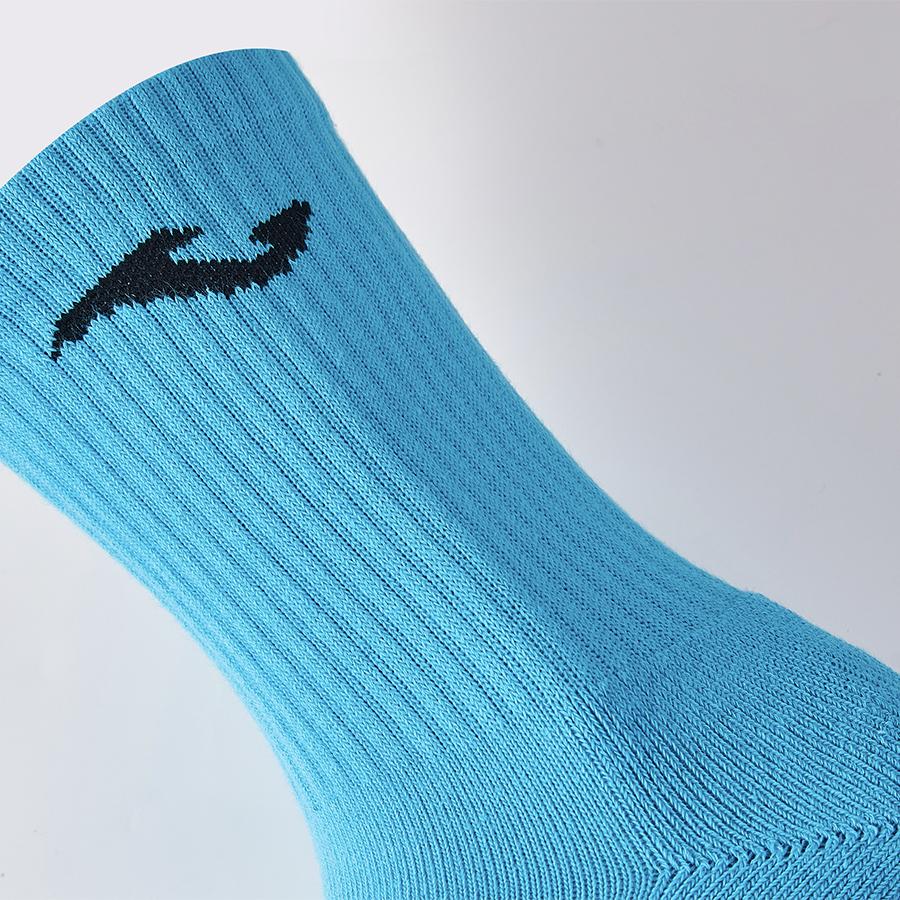 中筒訓練襪【珊瑚藍色】