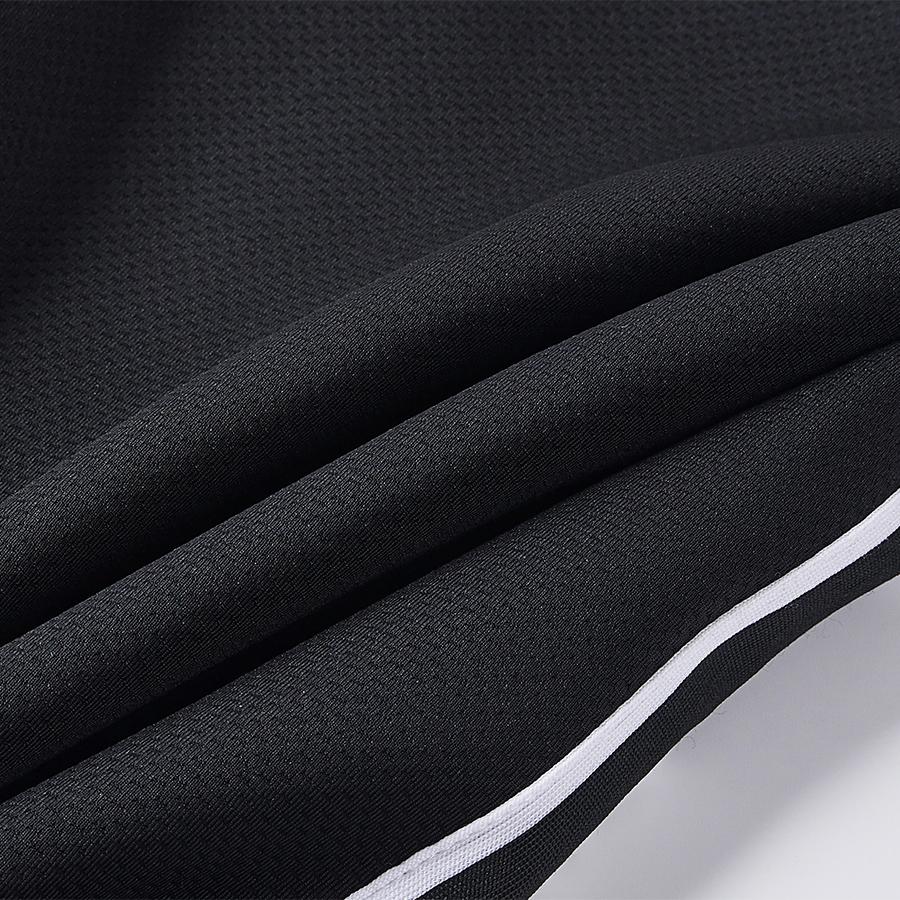 男女款針織運動長褲【黑色】