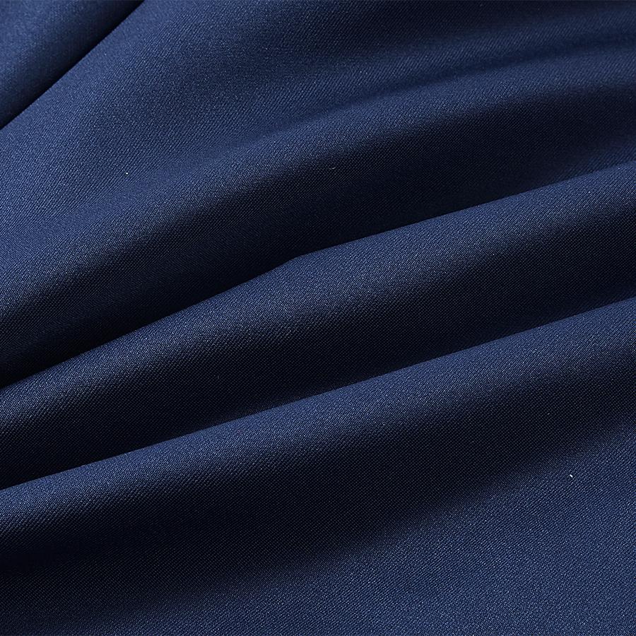 男子針織運動短褲【藏藍色】