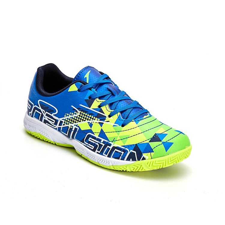 兒童五人足球鞋 PROPULSION 23 (石地/室内) 【藍/綠色】