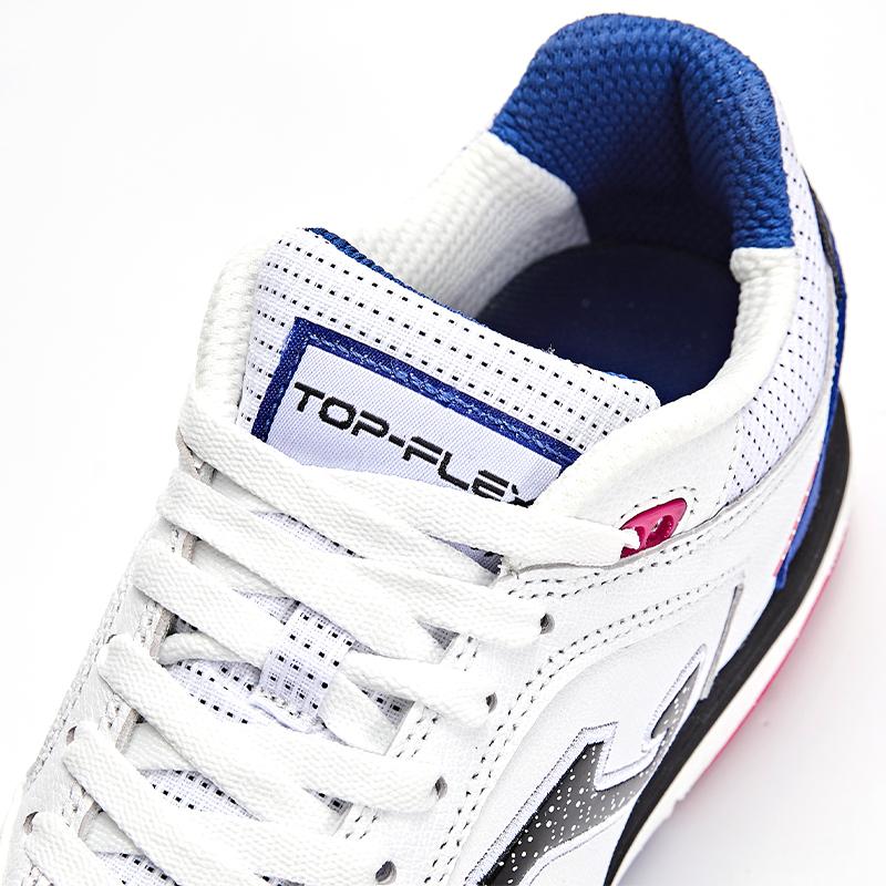 五人足球鞋 TOP FLEX REBOUND 23 (石地/室内)【白藍黑】