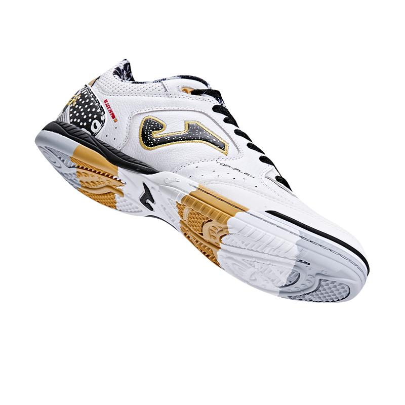 女裝五人足球鞋 TOP FLEX (石地/室内)【白】