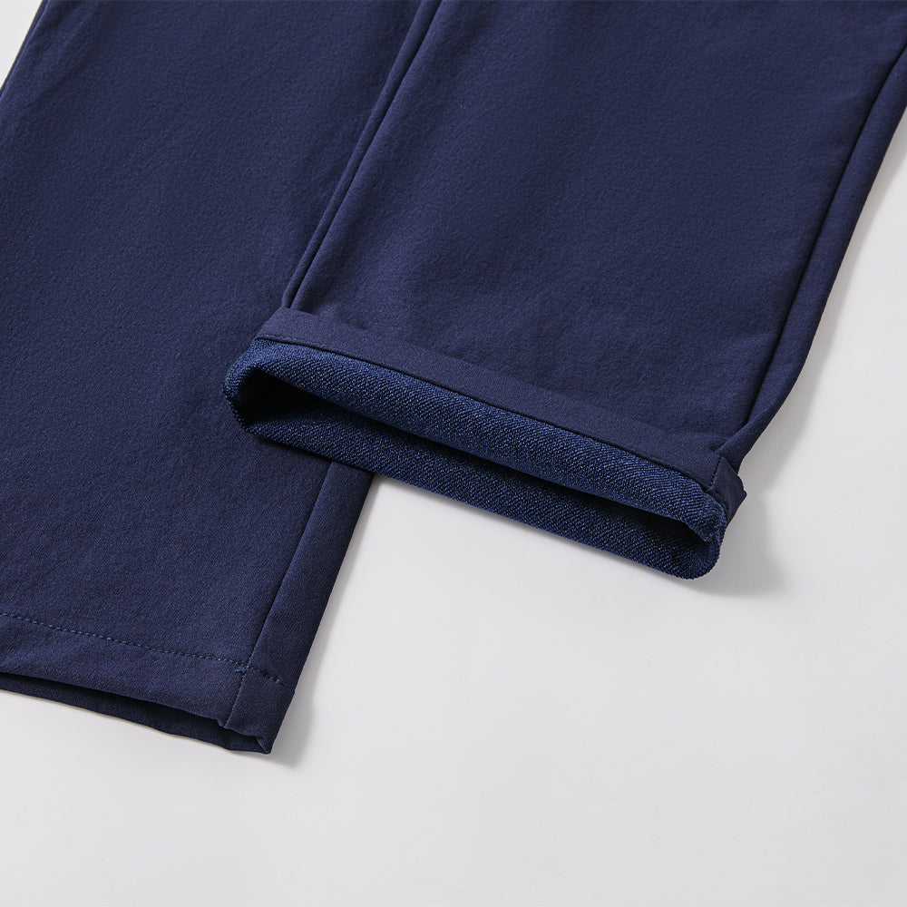 男裝梭織直筒褲