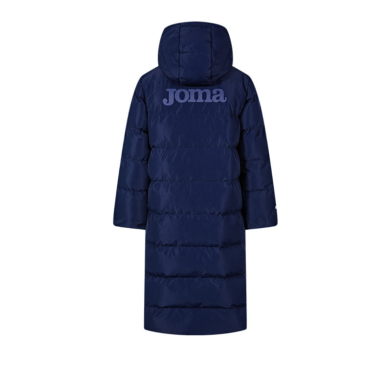 Children's long cotton jacket (black/navy blue)