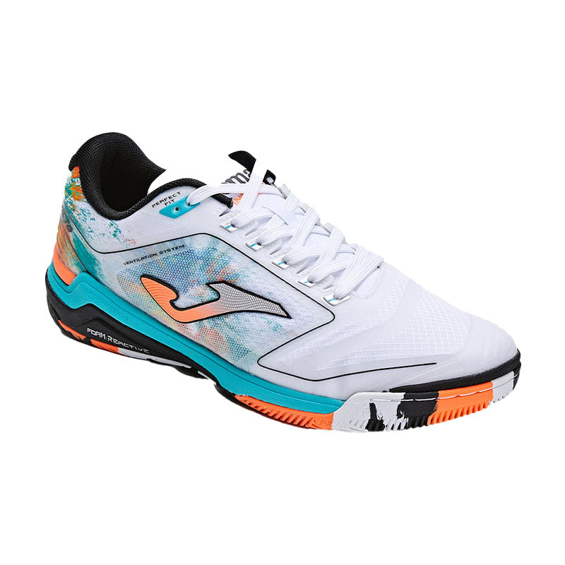 五人足球鞋 INVICTO (石地/室内) 【白藍】