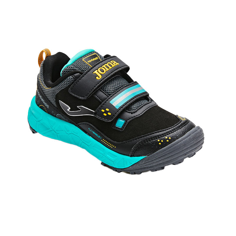 兒童戶外跑鞋 ~ ADVENTURE JR系列【黑色】