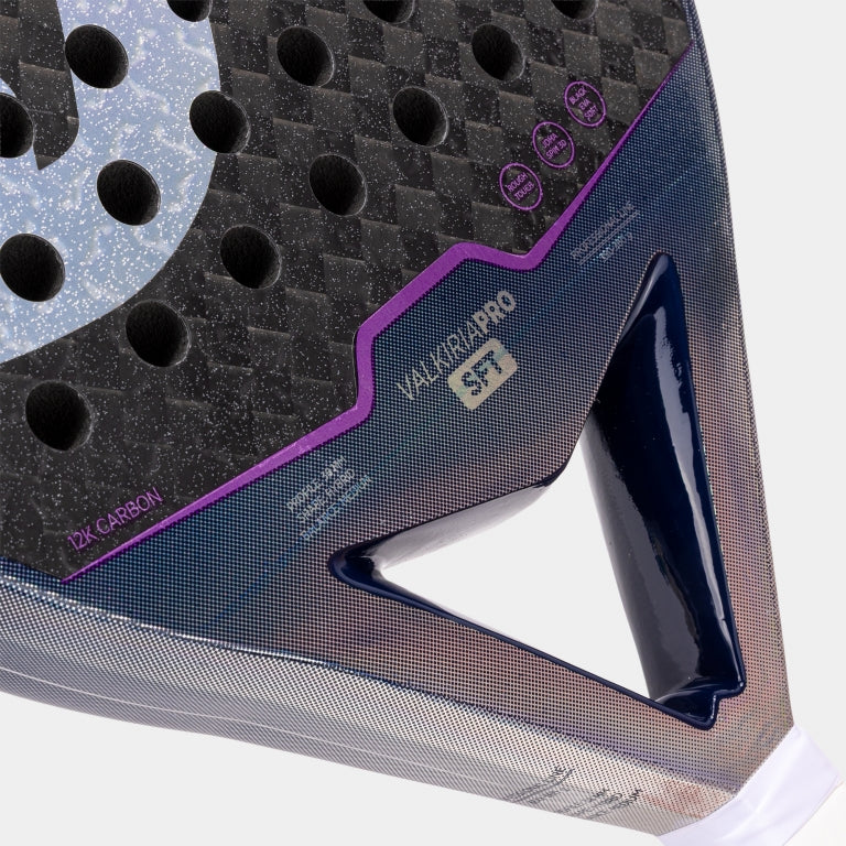 Joma Valkiria Pro SFT Padel Racket | Black