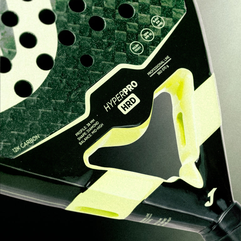HYPER PRO HRD Padel Racket – Green