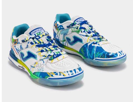TOP FLEX REBOUND AMANDINHA Men’s / Women’s Indoor Football Shoes 2026｜White / Blue
