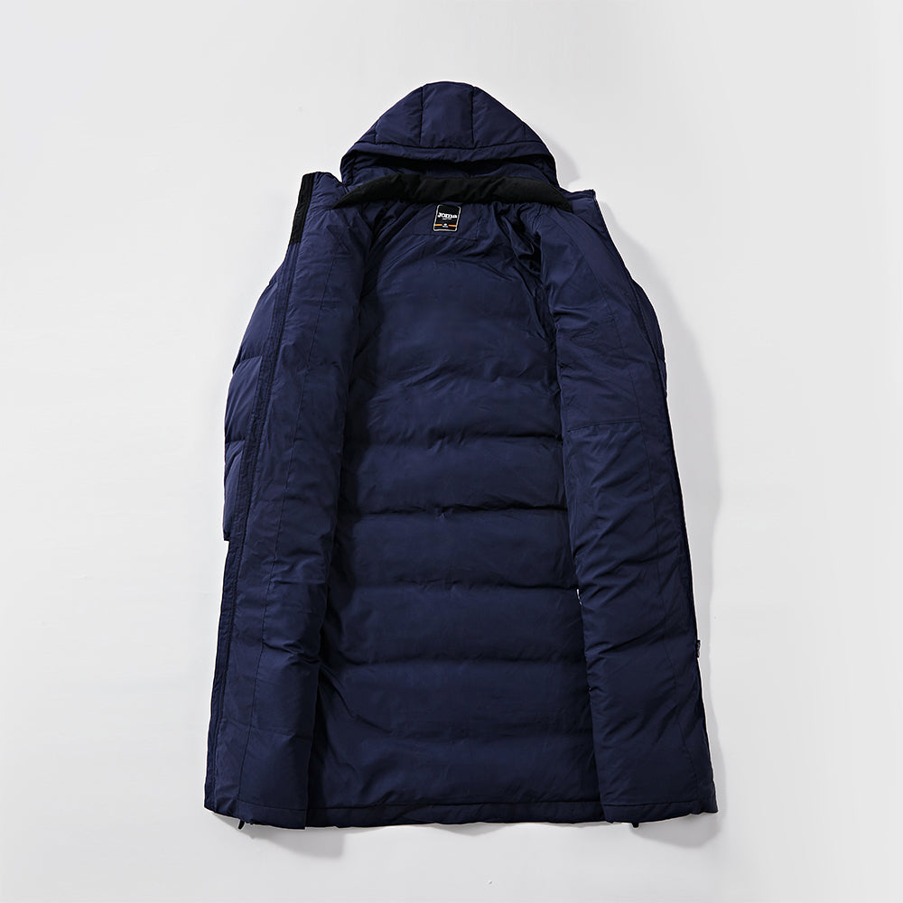 男裝長款羽絨服