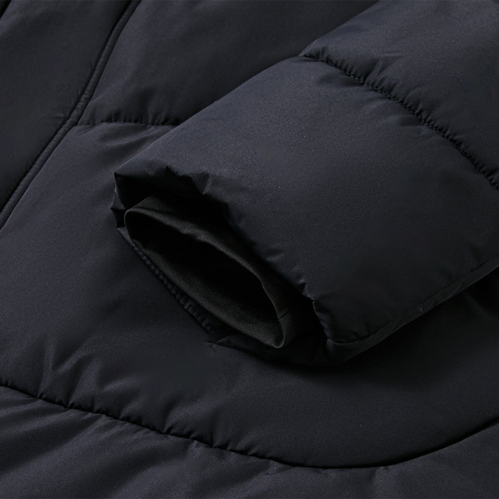 男裝中長款棉服