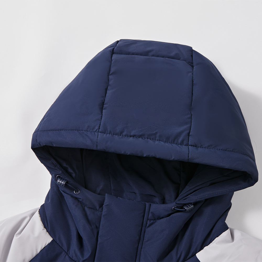 男裝中長款棉服