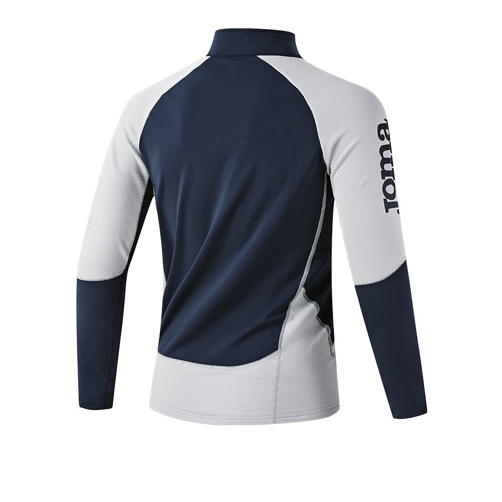 男裝半拉鏈長袖T恤