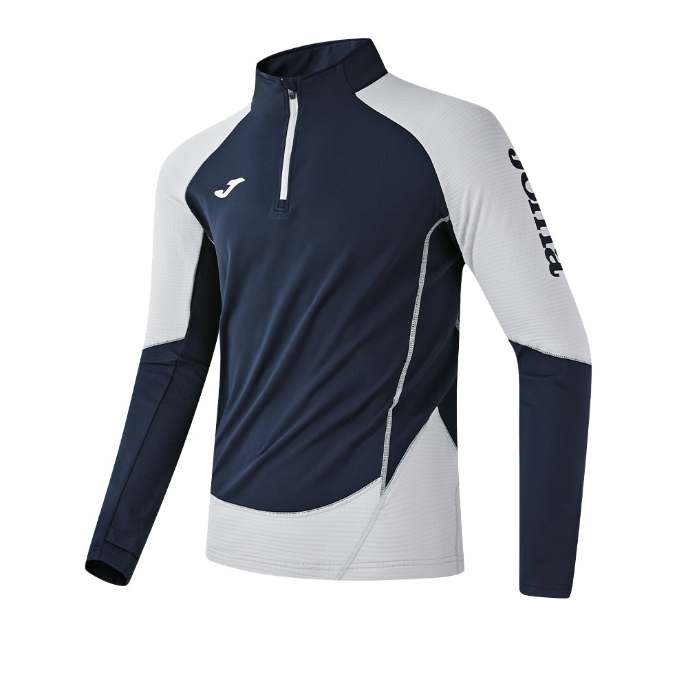 男裝半拉鏈長袖T恤