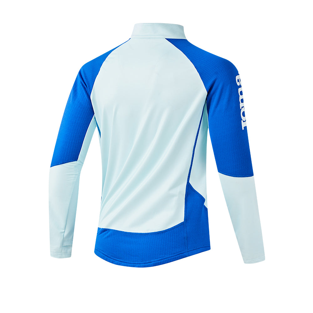 男裝半拉鏈長袖T恤