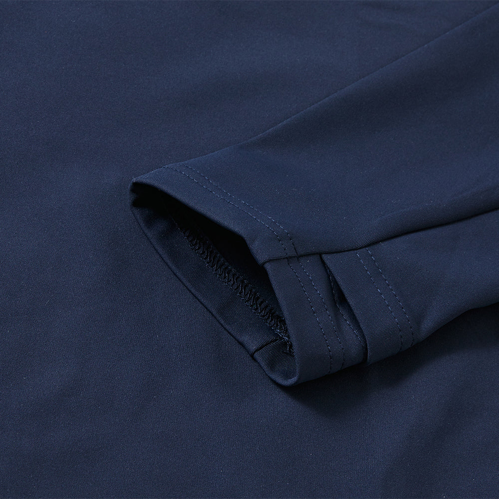 男裝半拉鏈長袖T恤