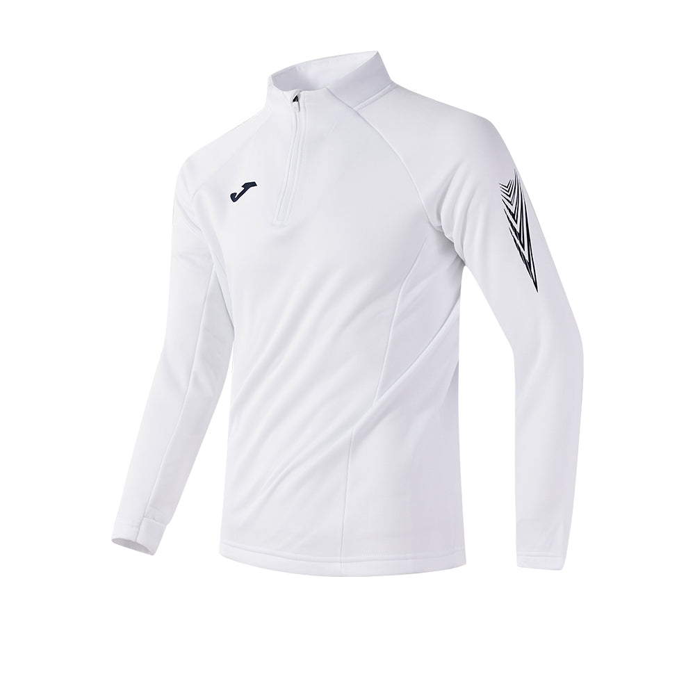 男裝反絨半拉鏈訓練長袖