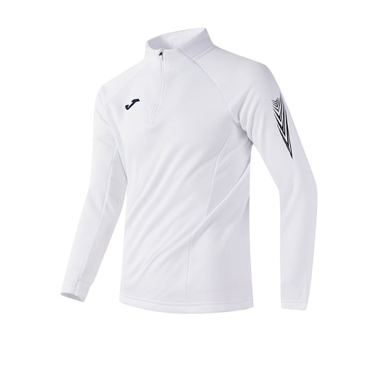 男裝反絨半拉鏈訓練長袖