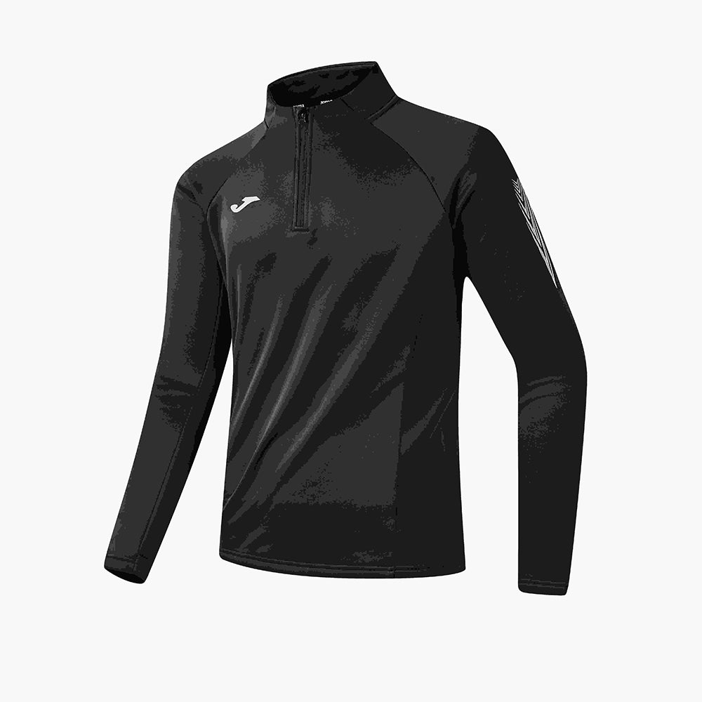 男裝反絨半拉鏈訓練長袖