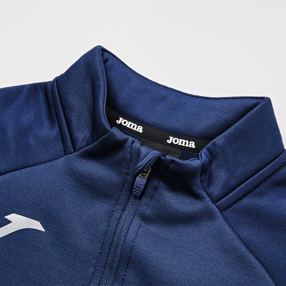 男裝反絨半拉鏈訓練長袖