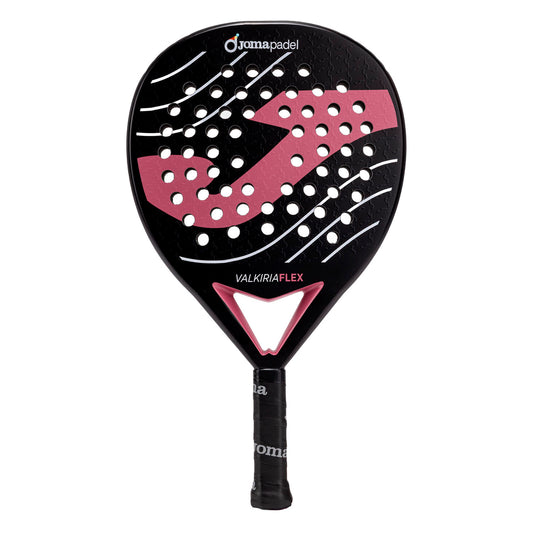Joma Valkiria Flex Padel Racket｜Black / Pink