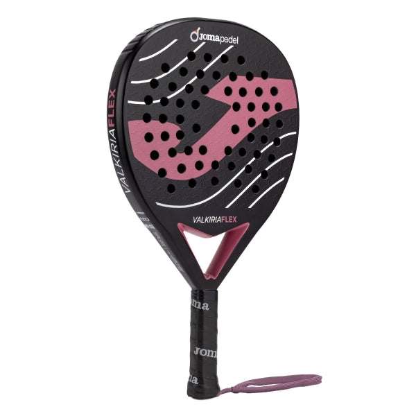 Joma Valkiria Flex Padel Racket｜Black / Pink