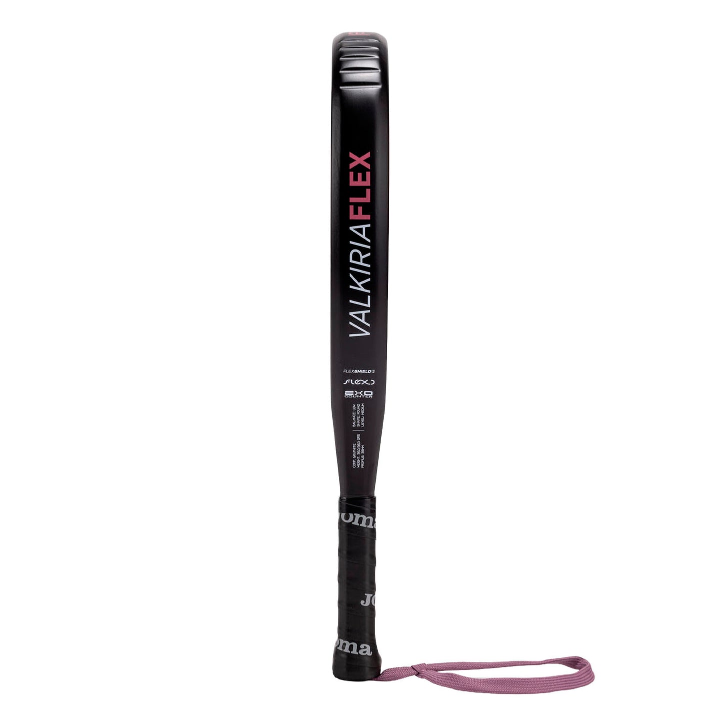 Joma Valkiria Flex Padel Racket｜Black / Pink