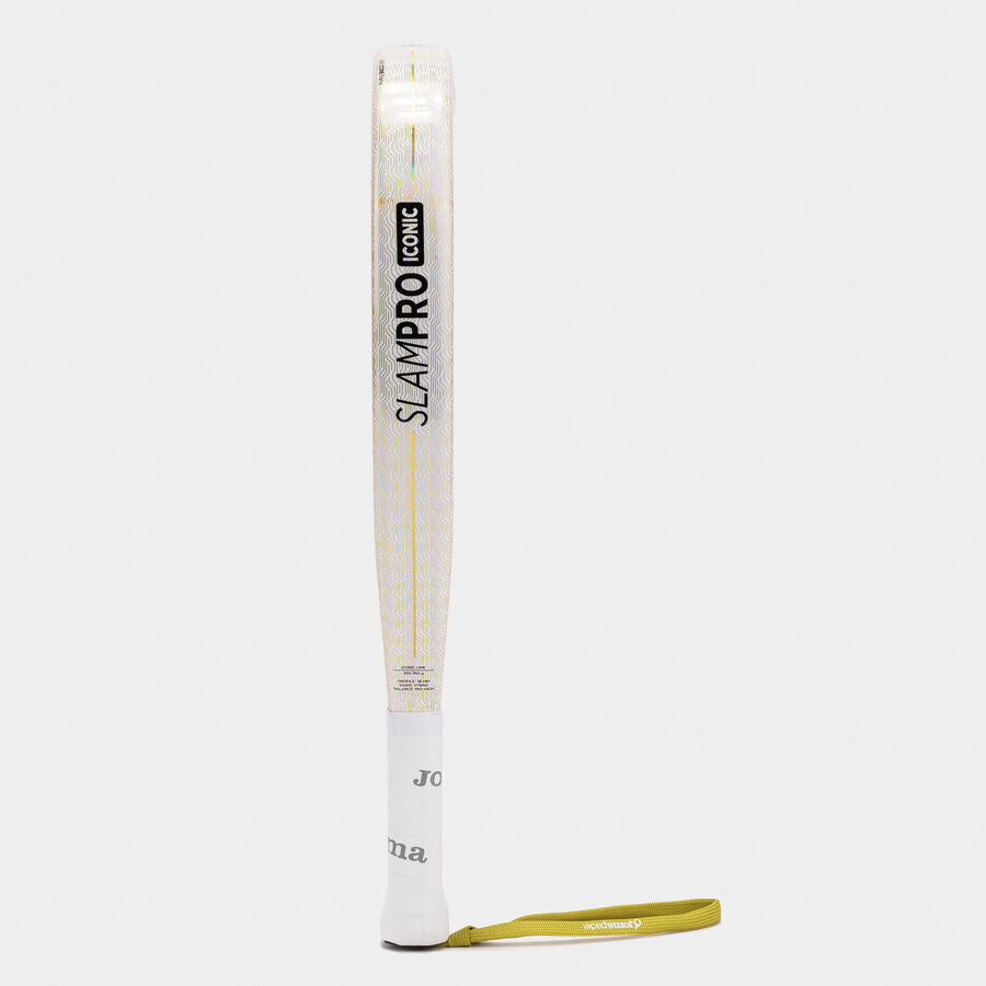 Joma Slam Pro Iconic Padel Racket｜White / Gold