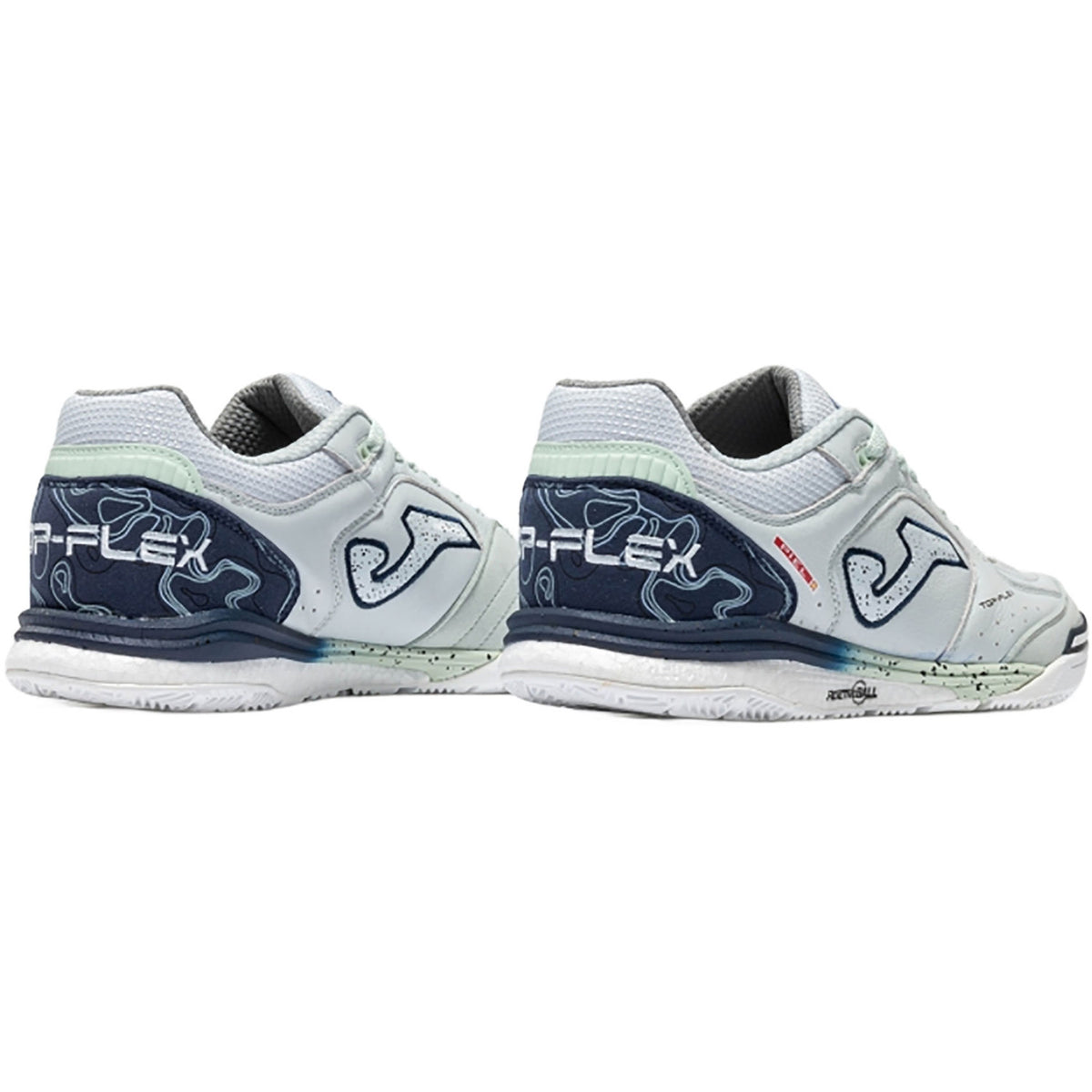 TOP FLEX REBOUND Men’s / Women’s Indoor Football Shoes 2026｜White / Dark Blue