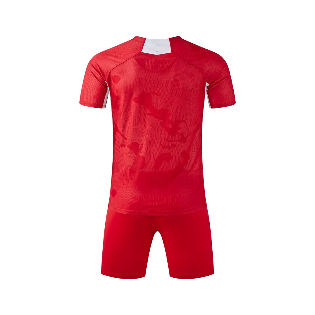 男裝短袖足球比賽服套裝 2026
