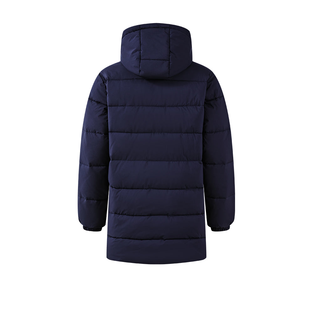 男裝中長款棉服