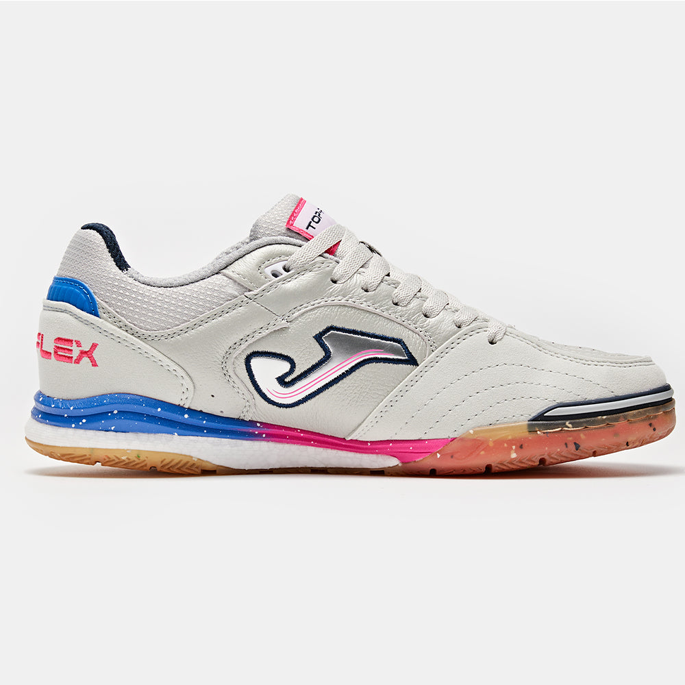 五人足球鞋 TOP FLEX REBOUND 2025 (石地/室内)【銀色