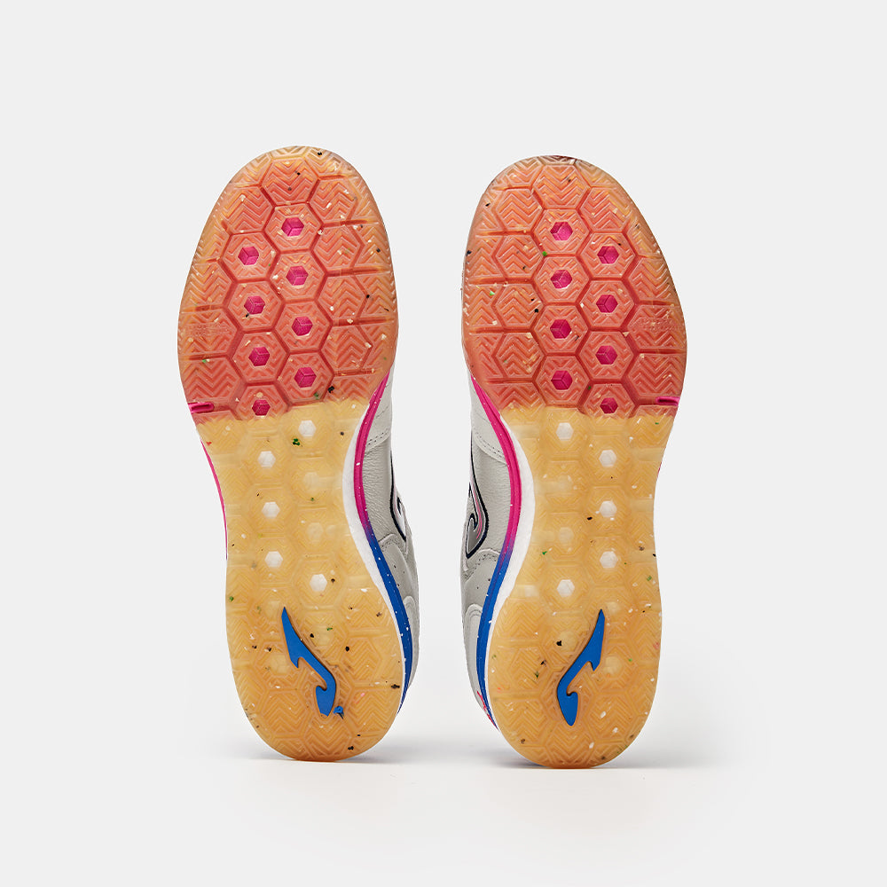 五人足球鞋 TOP FLEX REBOUND 2025 (石地/室内)【銀色