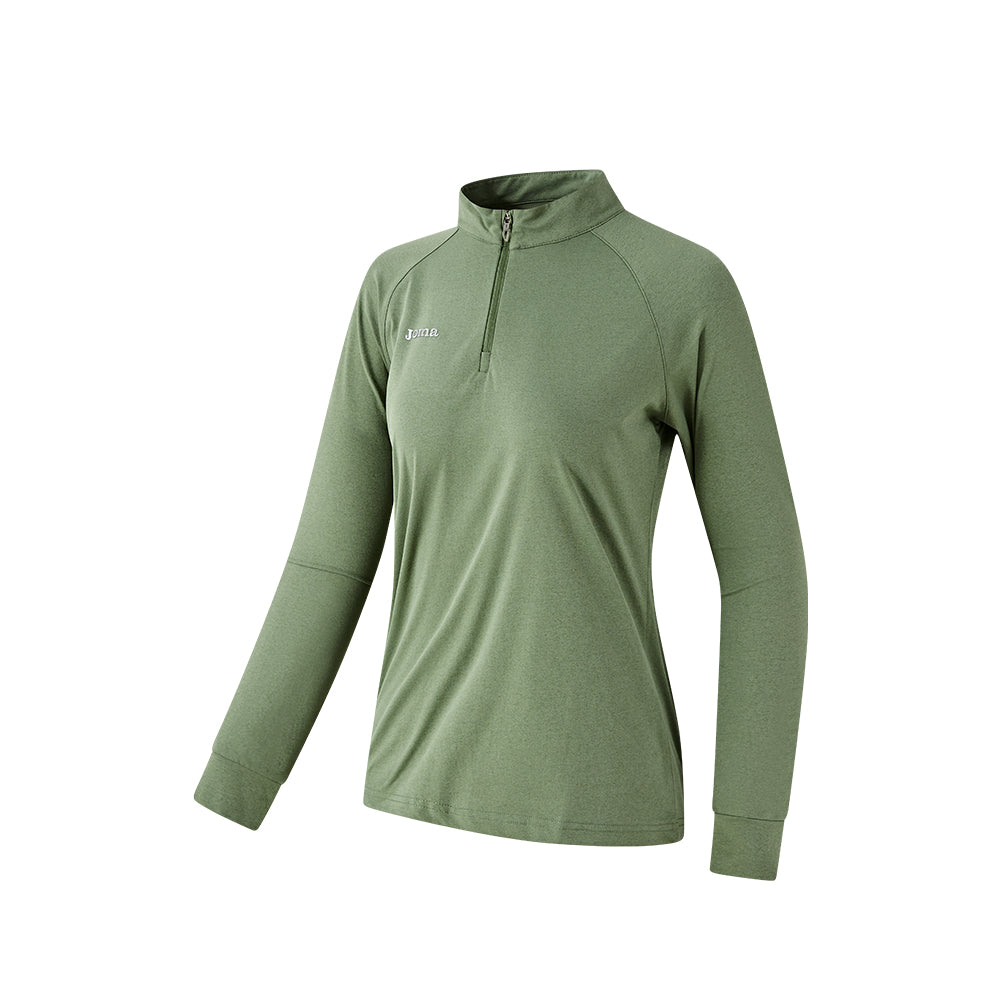 女裝半拉鏈訓練長袖