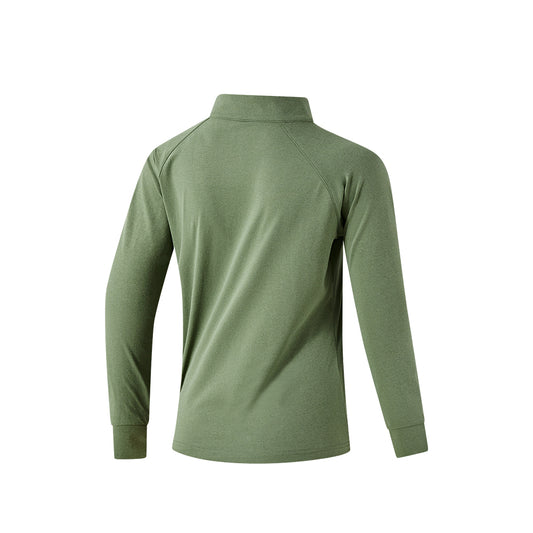 女裝半拉鏈訓練長袖