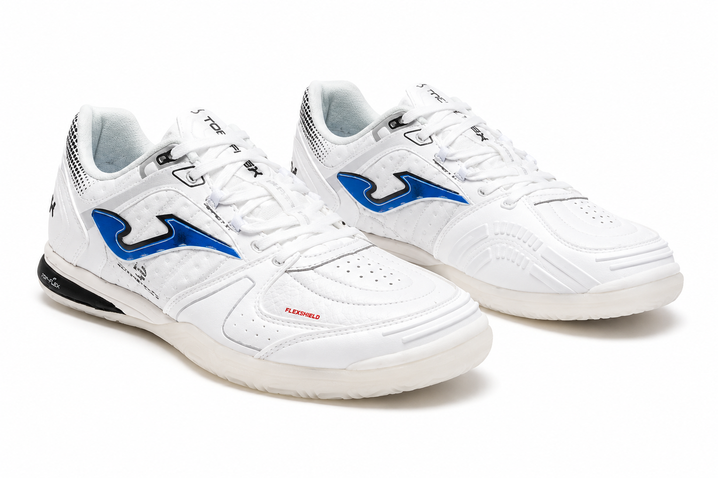 TOP FLEX ULTRALIGHT 2602 Men’s Indoor Football Shoes 2026｜White / Blue