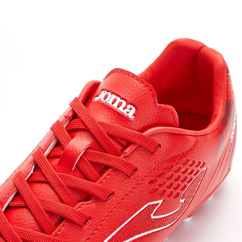 成人足球鞋 SPIN - AG【紅白色】