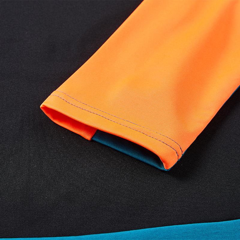 男子 保暖半拉鍊長袖衫【綠色】