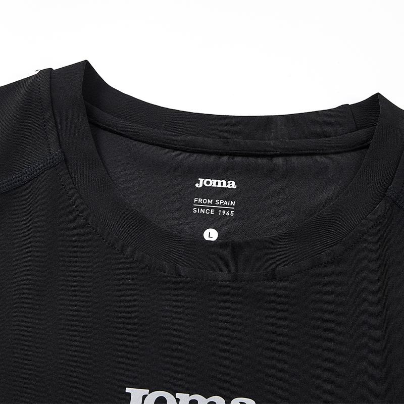 男子 拇指扣緊身長袖【黑色】