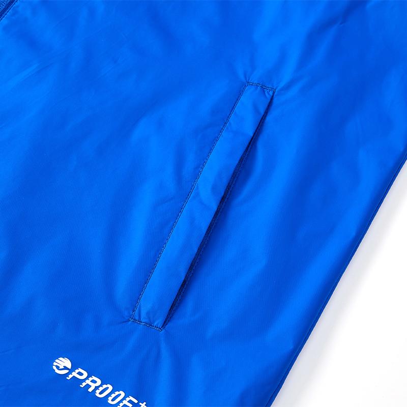 ESPANA series warm hooded jacket [royal blue]