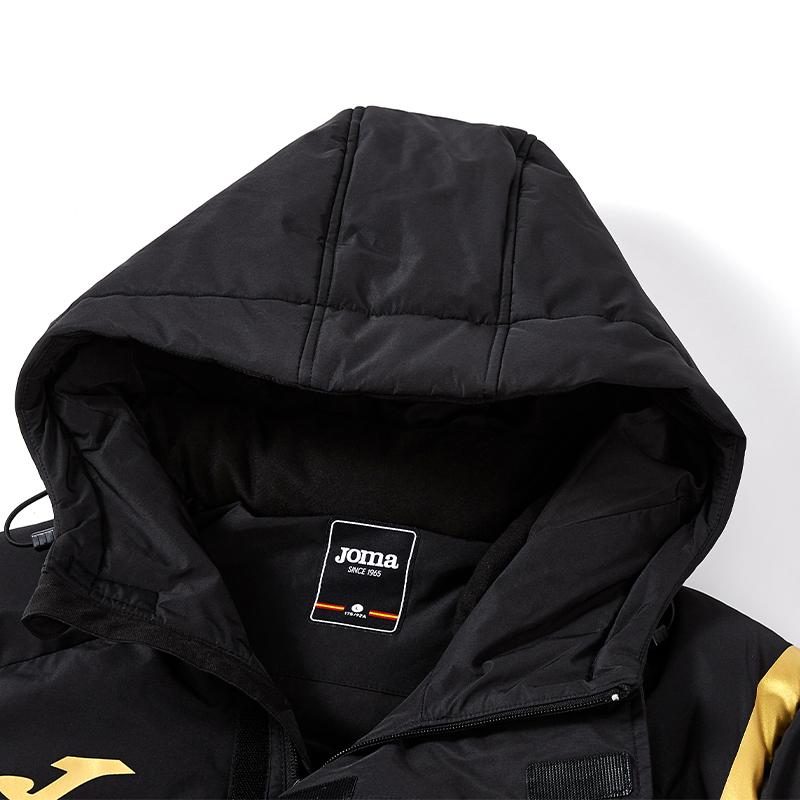 ESPANA系列連帽長棉褸【黑】