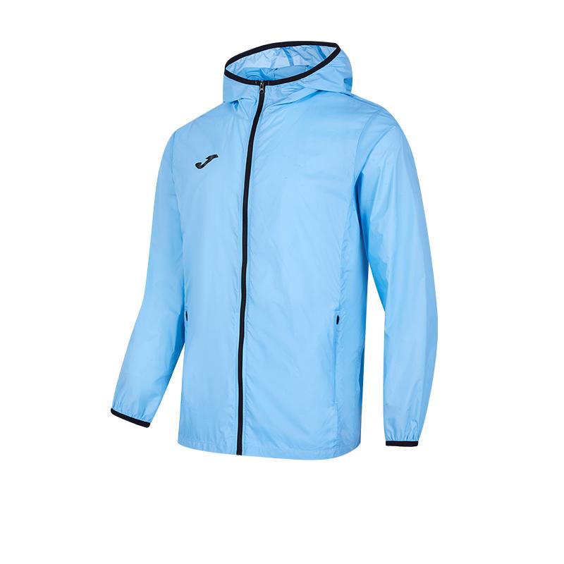 男子輕薄防曬運動外套【淺藍色】