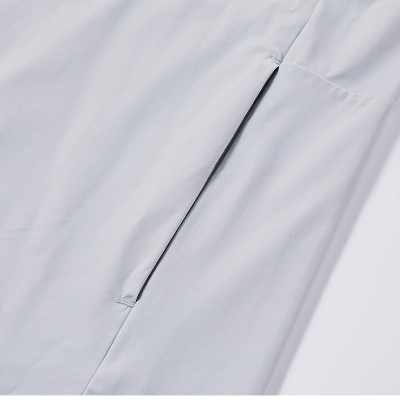 男子針織透氣冰感防曬外套【灰色】