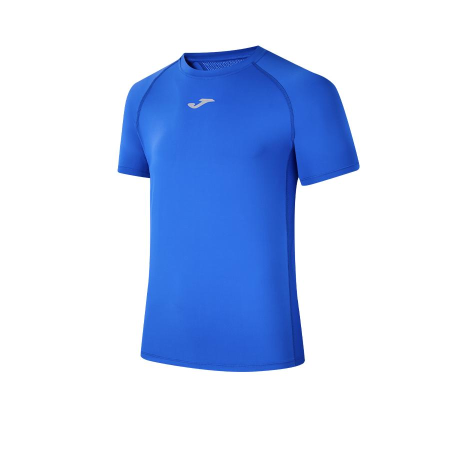 男子UPF50+安全防曬運動短袖【藍色】