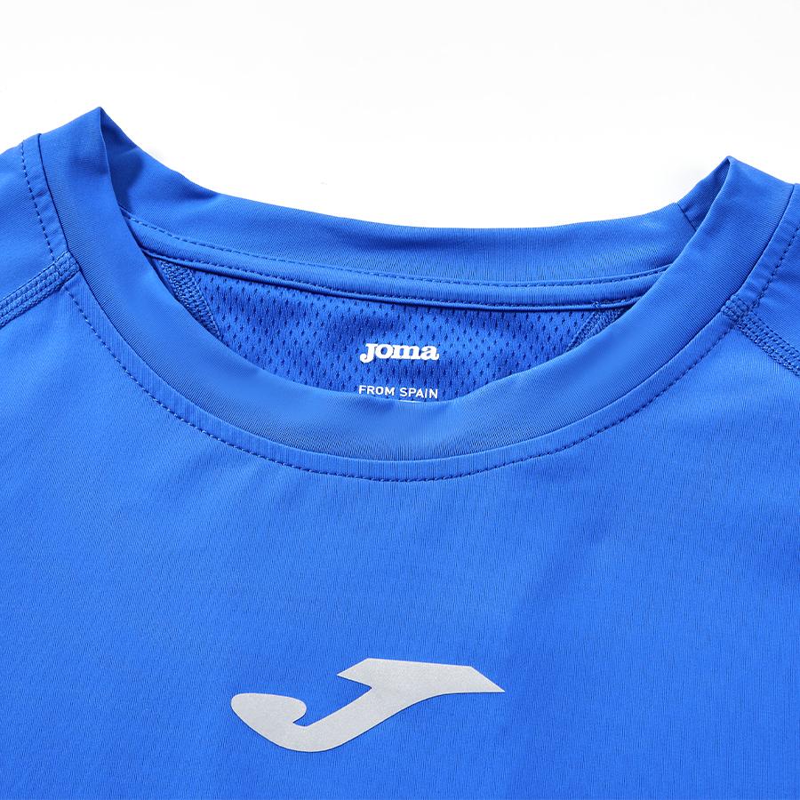 男子UPF50+安全防曬運動短袖【藍色】