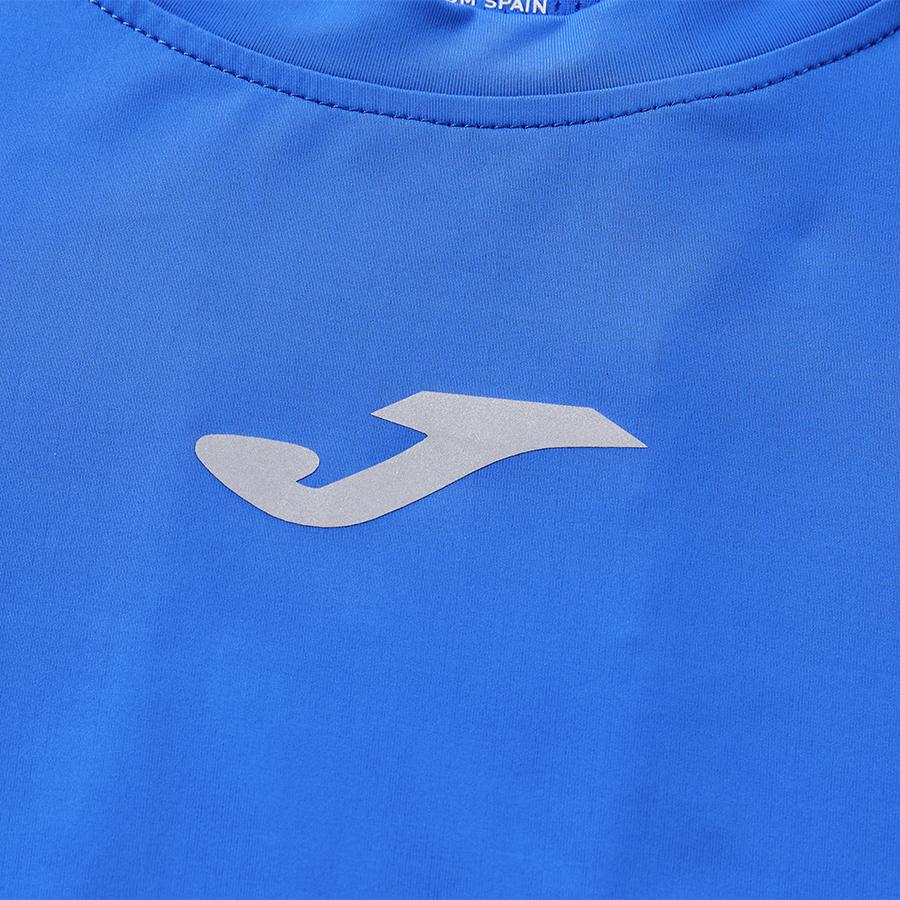 男子UPF50+安全防曬運動短袖【藍色】