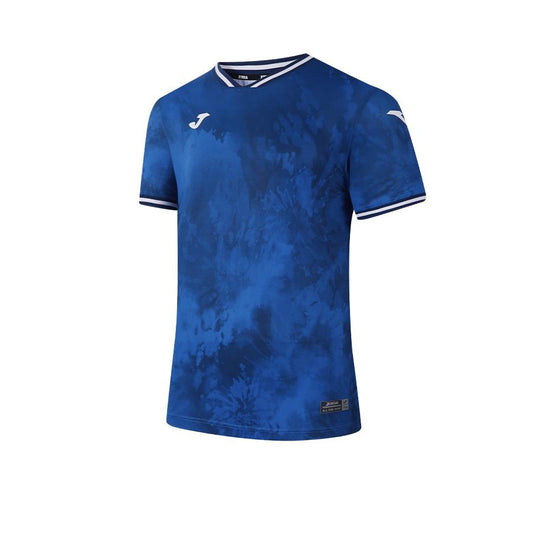 男子GAIA 系列透氣迷彩足球服【藍色】