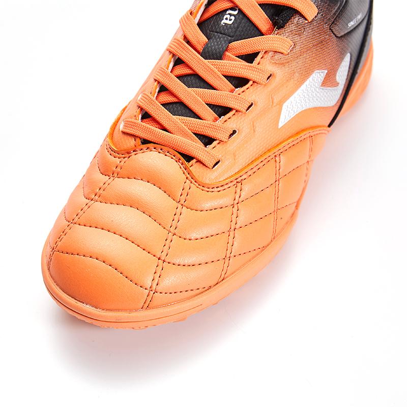 兒童碎釘足球鞋 LIGA T1 - TF 【黑橙】